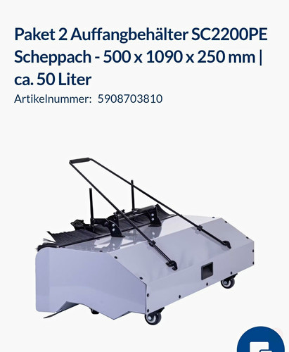 Scheppach auffangbehälter - scheppach,