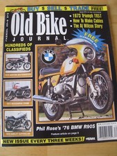OLD BIKE JOURNAL MAGAZINE #74
