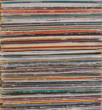 100 LP Vinyl Schallplatten
