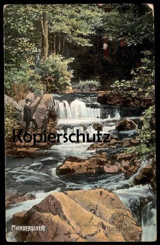 Alte postkarte manderscheid - alte,