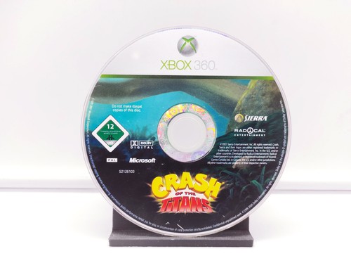 Crash the titans dvd xbox - of,