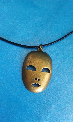 Kette fasching eiserne maske - fasching,