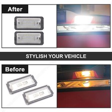 Led Kennzeichenbeleuchtung für Fiat Abarth 500C 500 |-BJ 2007-2020 Nummernschild