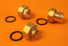 Abgangsverschraubungen DN 32 zu Verteiler T.- Stück Abzweig T.- Kompaktverteiler