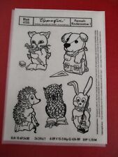 DDR Typofix A5 Rubbelbogen Märchenwaldfiguren Struppi , Mauz & Hoppel u.a.