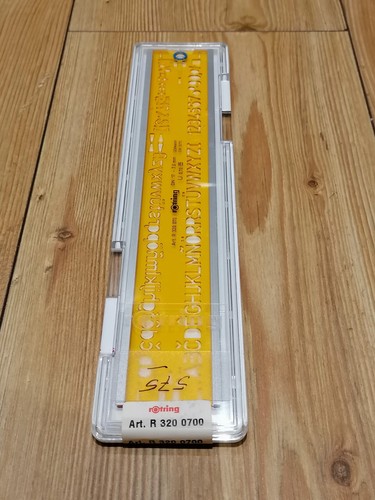 Rotring schriftschablone 7 - rotring,