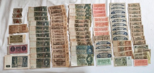 100 lot banknoten - 100, reichsmark