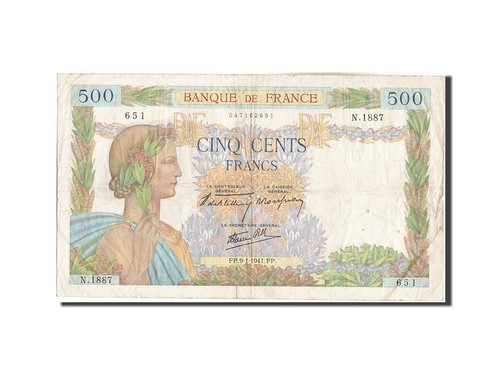 Geldschein frankreich 500 - geldschein,,
