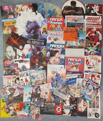 Anime manga leseprobe - manga, paket