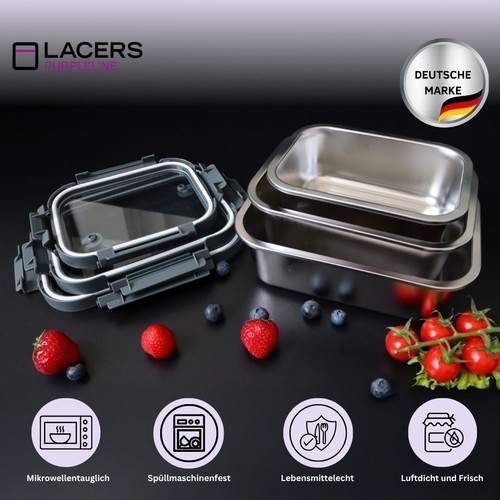 Lacers pupleline vorratsdosen - lacers, vorratsdosen/