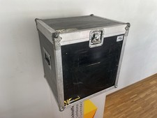 Gäng Case Transportkiste Holz schwarz, Kugelecken, Klappgriffe, Butterfly