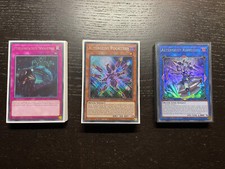 Yu-Gi-Oh! Spielbereites Albergeist Deck Karten Inkl. HÜLLEN und TIN