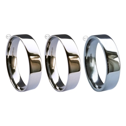 6mm 950 palladium hochzeit - palladium,