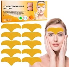 10x Anti Falten Stirn Pad