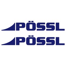 2 x PÖSSL 70cm x 10,7cm