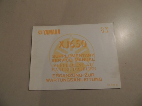 Werkstatthandbuch yamaha - werkstatthandbuch,