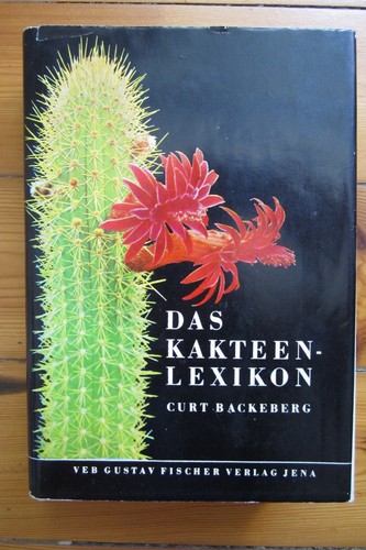 Curt backeberg das - -,