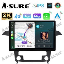 13.1" 2K 8Core 4+64GB Android14 Autoradio Navi Carplay Für Ford S-Max 2006-2014