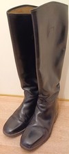 Lederreitstiefel Gr.38 (UK 5) , Marke Luchs ,  Weitschaft, getragen