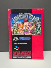 SUPER ADVENTURE ISLAND SUPER NINTENDO SNES PAL/ESP ANLEITUNG HANDBUCH MANUAL