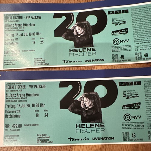 Helene fischer vip - helene, 2x