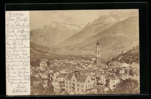 Meran süd tirol ortsansicht - /süd-tirol,,
