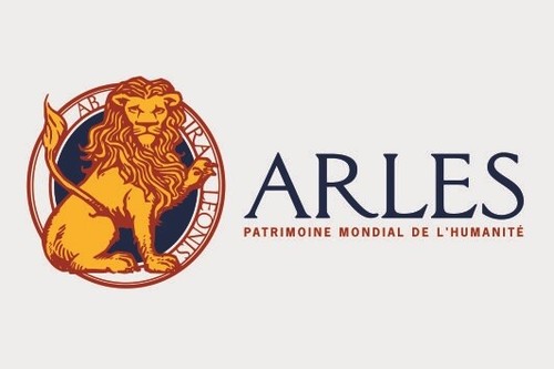 Aufkleber arles logoflagge - arles,