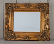 Spiegel, Wandspiegel, Dekorativ, Rahmen Altgold , Barockrahmen, Retro, Vintage