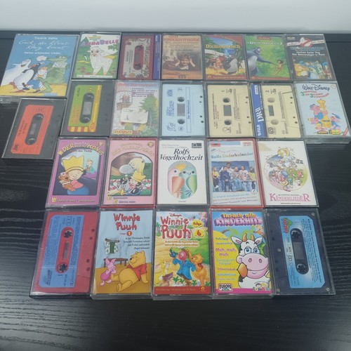 24x vintage kinder kassetten - kinder,