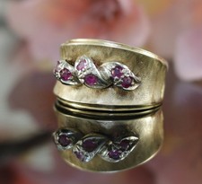 Rubin Ring in 750er / 18 Karat