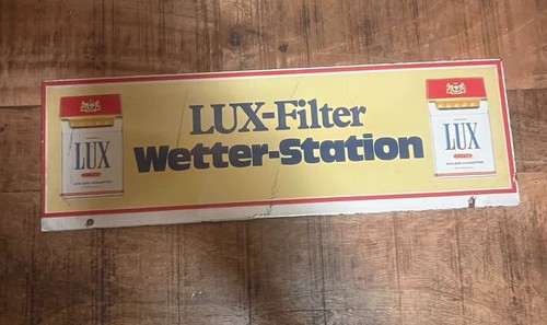 Lux filter emaille schild - lux-filter, emaille-schild