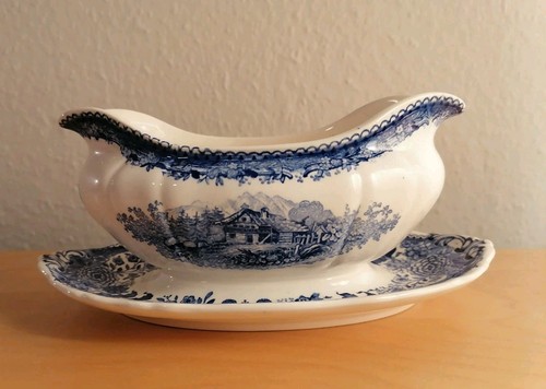 Sauciere mit teller teilig - mit, 1-teilig