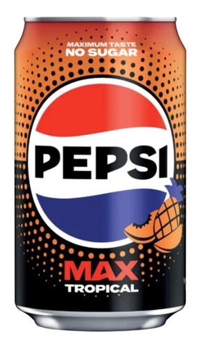 Pepsi max tropical 0 - tropical, 0,33