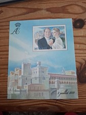 Monaco 2011 Traumhochzeit von Fürst Albert II und Charlene, Block 101 postfrisch