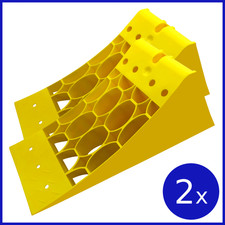 2x Hemmschuh Unterlegkeil mit