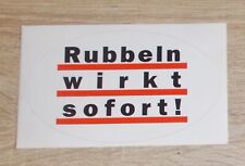Alter Aufkleber | Sticker Rubbeln wirkt sofort! - Rubbellose