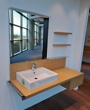 Duravit Delos / Vero + HANSA Waschtisch-Möbel-Kombi Breite 150cm - UVP 5.876 EUR