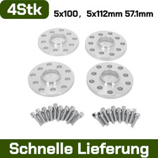 4*Spurverbreiterung 2x10mm+2x15mm für VW Golf Tiguan Polo Passat Spurplatte TÜV