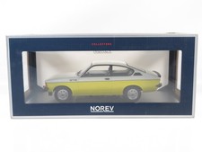 1:18 Norev 183650 Opel Kadett GT/E 1977 weiß gelb B431 