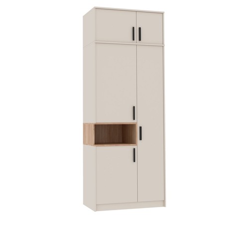 Fünftüriger kleiderschrank - fünftüriger,