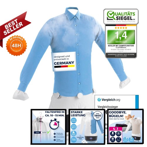 Cleanmaxx hemdenbügler pro - hemdenbügler,