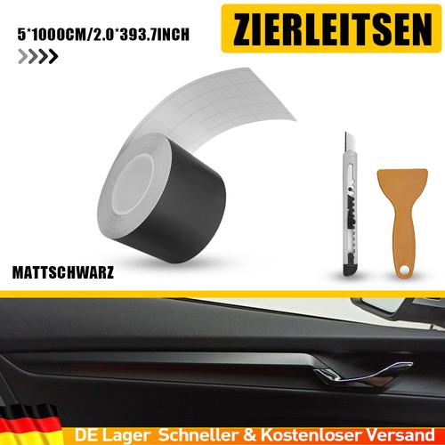 Auto zierstreifen matt schwarz - auto,