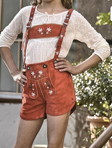 Mädchen lederhose hose - mädchen,