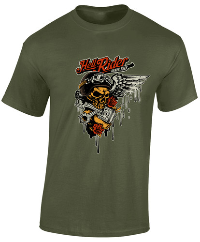Hell rider herren shirt - rider, t-shirt