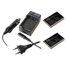 2x Akku und Ladegerät für