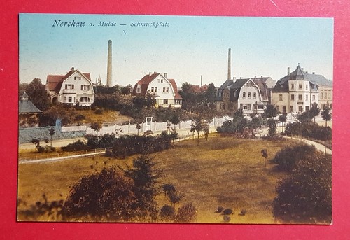 Postcard nerchau near - nerchau, grimma