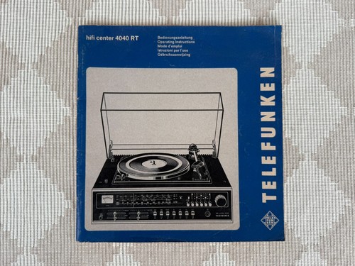 Telefunken hifi center 4040 - , rt