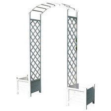 Spalier Blumenkübel