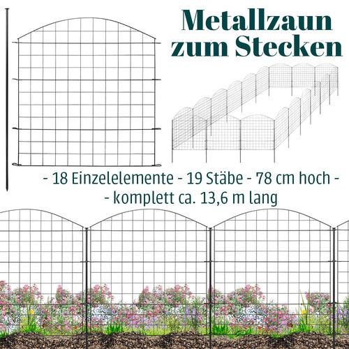 Zaun gartenzaun steckzaun - gartenzaun,