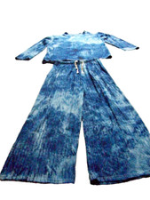 Hosenanzug | Langarm | blau |